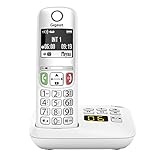Gigaset A605A - weiß - Haustelefon mit Anrufbeantworter - Deutsch