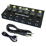 Ddujbtp Tragbarer 6 Channel Sound Eingangsexpander Mit Stereo Schalten Und Letztem Letzten...