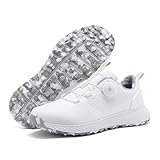 Solamni Herren-Golfschuhe, wasserdicht, professionell, rutschfest, Outdoor, Freizeit, Golf,...