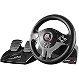 Subsonic Superdrive - Rennlenkrad / Lenkrad Driving Wheel SV200 mit pedalen und Schaltpaddles für...