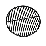BlissfulAbode Runder Gusseisen-Grillrost in verschiedenen Größen, passend für Gas-,...