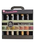 Geschenkbox 'Lieblingsgewürze' – 5er Set mit Eierzauber, Zaziki Gewürzsalz, Avocado-Topping,...