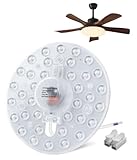 KINGYEENUO 18W LED Modul Lichtquelle mit Magnethalter, Nachrüstung LED Rundes Modul Ø15.5cm...