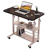 Computertisch mit höhenverstellbarem, stabilem Home-Office-Schreibtisch mit stabilem Metallrahmen...