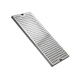 Edelstahl-Bier-Tropfschale, Metall-Biertürme, Tropfpfanne, Oberflächen, Montage ohne Abfluss,...