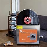 HUMNZR Schallplatten-Ultraschallreiniger 140 W, Digitaler Typ - 0-60-Minuten-Timer Und Automatische...