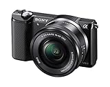 Sony Alpha 5000 Systemkamera (Full HD, 20 Megapixel, Exmor APS-C HD CMOS Sensor, 7,6 cm (3 Zoll)...