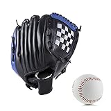 Wonninek 10,5 Zoll Baseballhandschuh Soft Solid PU Leder Verdickungskrug Softballhandschuhe für...