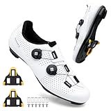 Feyenold Herren Fahrradschuhe Damen Radsport Schuhe Kompatibel mit SPD-SL Pedal & Kompatible...