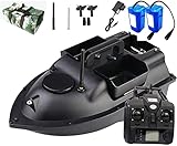 KFJZGZZ Futterboot Angeln, Rc Boot, Futterboot mit Propeller Und GPS Cruise, Led Nachtlicht,...