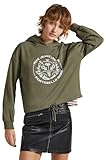 Pepe Jeans Damen Haria Hooded Sweatshirt, Green (Olivine Green), XL