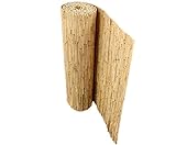 bambus-discount.com Schilfrohrmatten Premium für Balkon, Beach, 90 hoch x 600cm breit, Sichtschutz...
