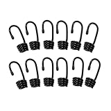 Wdbild Set Von 12 Plastisch Beschichteten Stahldraht Bungee Haken Für Meereskajaks Und...