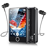 AGPTEK 64GB MP3 Player Bluetooth 5.3 mit 2,8' Full-Touchscreen, Tragbarer HiFi Musik Kinder MP3...