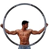 Joofang 8 Teile einstellbar 2,3kg Hula Hoop Reifen Erwachsene 100cm,schweres Gewicht,abnehmen...