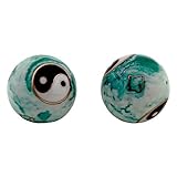 Raum der Stille Qi Gong Kugeln 3,5cm mit Aufbewahrungsbox Verschiedene Varianten (Yin Yang...