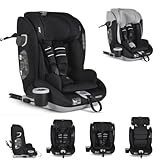 Cangaroo Kindersitz Force i-Size (76-150cm) Isofix, Getränkehalter, Top Tether, Farben:schwarz