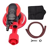 Spacnana 5-Zoll-Luftschleifer, 14000 U/min Exzenterschleifer mit Vakuumfunktion, Zum Polieren,...