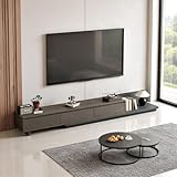 OLEYLUCKLIVE TV Schrank mit 3 Schubladen, Ausziehbares TV Lowboard, TV Board verstellbar von 180 cm...