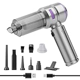 Higoom 4-in-1 Kabelloser Handstaubsauger, Auto-Staubsauger, 22000PA Starke Saugkraft...