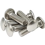 SANTIE Edelstahl-Schlossschrauben, 18–8 Edelstahl, 100 Stück, 100 Stück