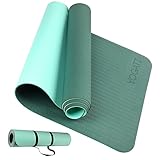 YOGATI Sportmatte Fitnessmatte Rutschfest mit Tragegurt. Gymnastikmatte für Yoga, Pilates und...