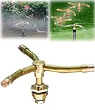 3/4 Arm Automatic Rotary Sprayer,Automatic Rotary Whirling Sprinkler,360 Degree Rotation Irrigation...