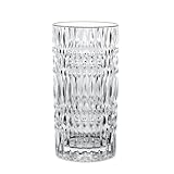 Nachtmann 4-teiliges Longdrinkgläser-Set, Cocktailgläser, Kristallglas, 434 ml, Ethno, 104250