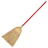 SIDCO SIDCO Reisstrohbesen Kinder Gartenbesen 80 cm Straßenbesen Strohbesen Zimmerbesen Mini