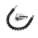 Estmoon Flexible Schaft Bits Bohrer Verlängerung und 105° Winkelschrauber Vorsatz Adapter mit...