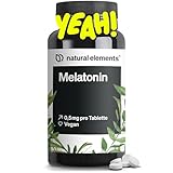 Melatonin – 365 Tabletten – 0,5mg Melatonin pro Tablette – hochdosiert – Ohne unerwünschte...