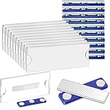 Namensschilder Magnet, 10Pcs Namensschilder für Kleidung, Namensschilder Magnetisch, Name Plate...