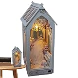Tktouci Dekoration Für Die Bücher Nische - Dekorative Buchstütze Für Das Bücherregal,3D...