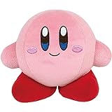 Star Kirby Plüschtier, Anime Kawaii Kirby Plüsch Rucksack Anhänger, 14 cm Kirby Pink Puppe,...