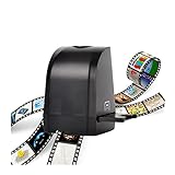 Hustlejacks Filmscanner, 35mm Digital Film Slide Scanner Viewer, for Positive und Negative...