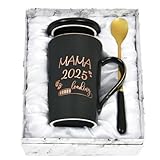 Joymaking Kaffeetasse Schwangerschaft Geschenk für werdende Mütter - Mama Loading 2025 - werdende...