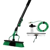 Hammersmith Aquaclean Deluxe - Besen mit Wasseranschluss inkl. 3,6m Teleskopstiel - Wasserbesen -...