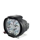 TANGSIYANG Zusatzscheinwerfer Motorrad Motorrad-Scheinwerferlampe for Motorräder,...