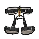 Genérico Klettergurt, verstellbarer Klettergurt | Fallschutzausrüstung für Rettung, Seilzug,...