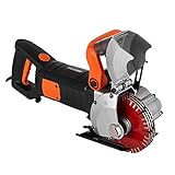 BuoQua Mauernutfräse Wandfräse 5000 U/min Wand Chaser Maschine 4800Watt Wand Groove...