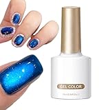 Gel Nagellack | 10 Milliliter Glänzend Magnetisch Schnelltrocknend Unterlack - Nagellack für...