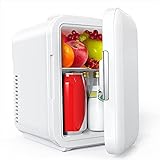 Lifelf Mini Kühlschrank, 4 Liter / 6 Dosen, mobiler Auto Kühlschrank mit Kühl– und Heizbetrieb,...