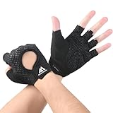 flintronic Atmungsaktiv Fitness Handschuhe, Trainingshandschuhe für Damen und Herren, Rutschfester...