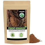 Alpi Nature Piment gemahlen 250g, Piment Pulver, Pimentkörner gemahlen, Pimentbeeren zum Kochen