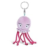 NICI Schlüsselanhänger Oktopus Oktina 10 cm – Plüschtier Oktopus Kuscheltieranhänger mit...