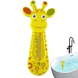Giraffe Bad Thermometer - Temperaturmonitor der Kinderbadewanne, süßes Baby -schwimmendes...