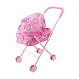 Puppenwagen Kinder - Faltbarer Spielzeug Kinderwagen, Realistischer Puppenbuggy |...