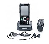 G-TELWARE SENIORENHANDY SOS GPS FERNORTUNG! (Firmware 2022) Notrufarmband Powered by Handy, mit...