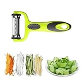 Schäler Gemüse, Multifunktion 3 In 1 Sparschäler, Professionell Gemüseschäler & Obstschäler,...