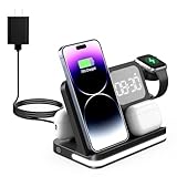 7-in-1 kabellose Ladestation, kompatibel mit mehreren Apple-Geräten, iPhone, AirPods und Apple...